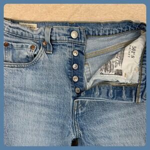 Vintage VTG Levis 501 Button Fly Jeans W25 L28 High Rise Slim Straight Y2K Denim